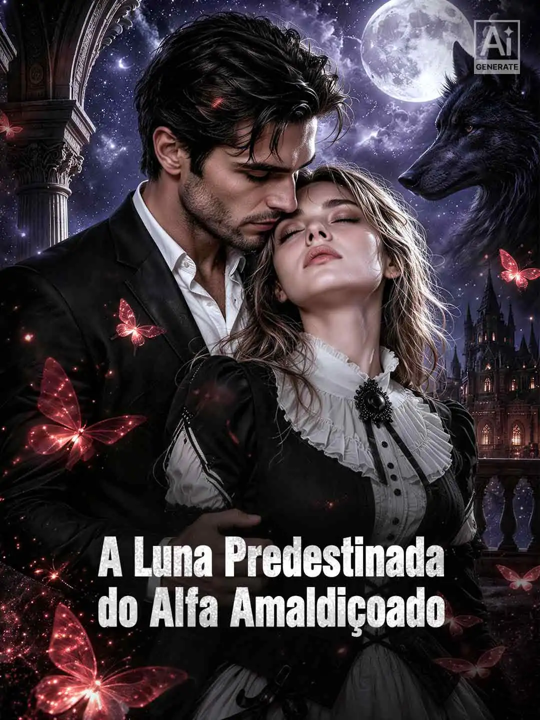 A Luna Predestinada do Alfa Amaldiçoado short drama poster