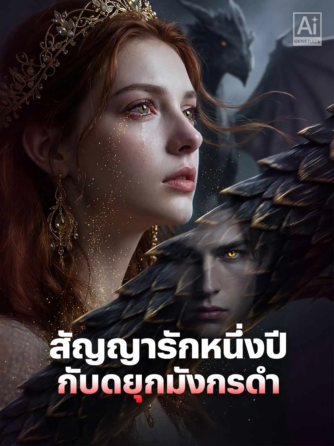สัญญารักหนึ่งปีกับดยุกมังกรดำ short drama poster