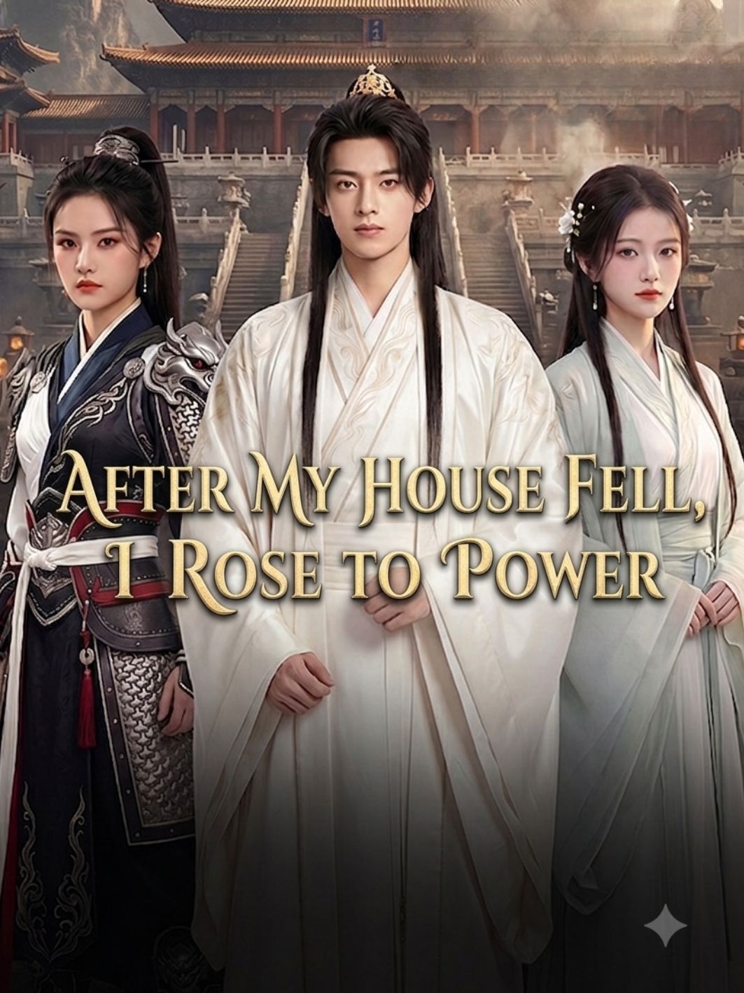 After My House Fell, I Rose to Power short drama poster