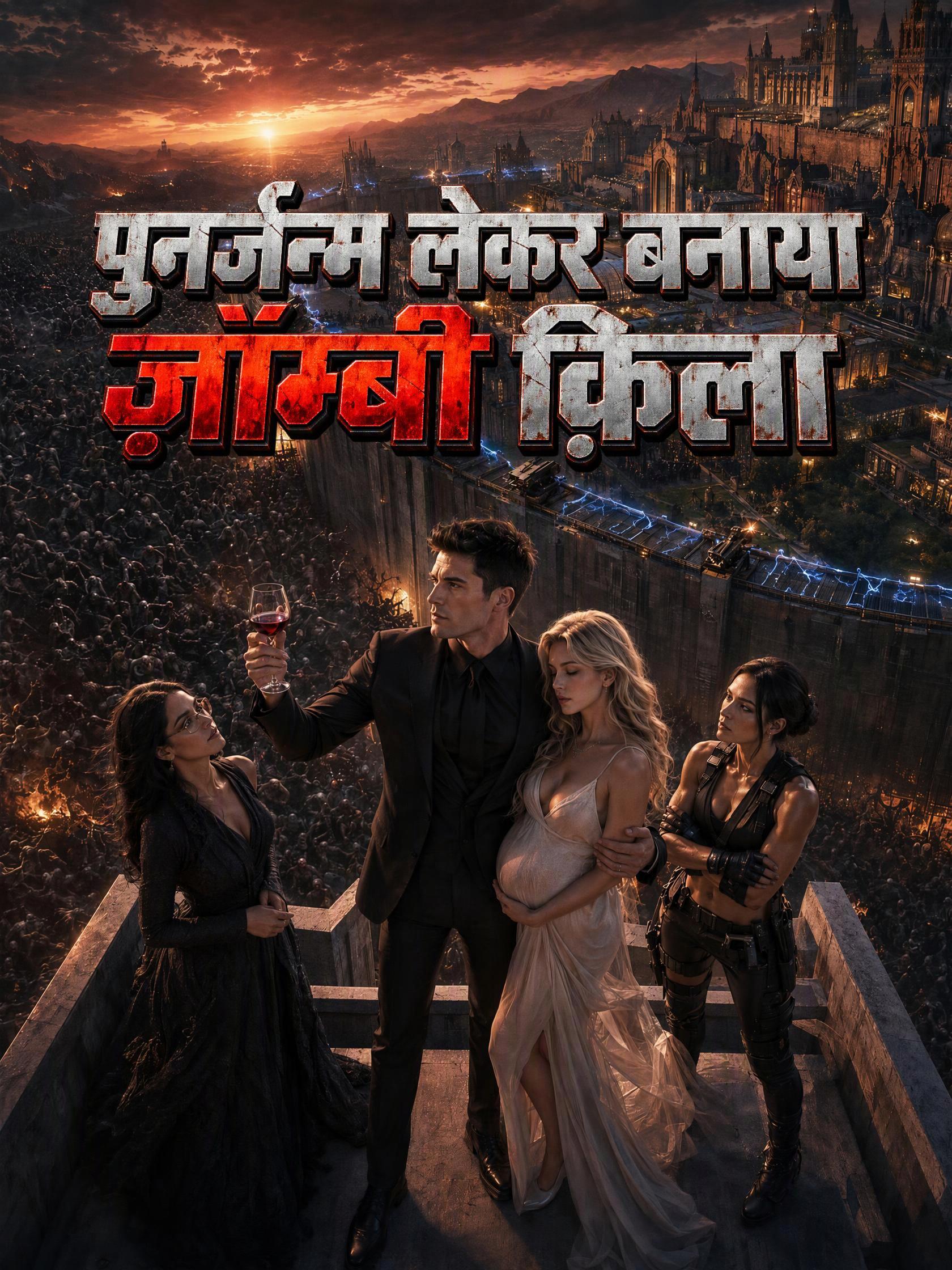 पुनर्जन्म लेकर बनाया ज़ॉम्बी क़िला short drama poster