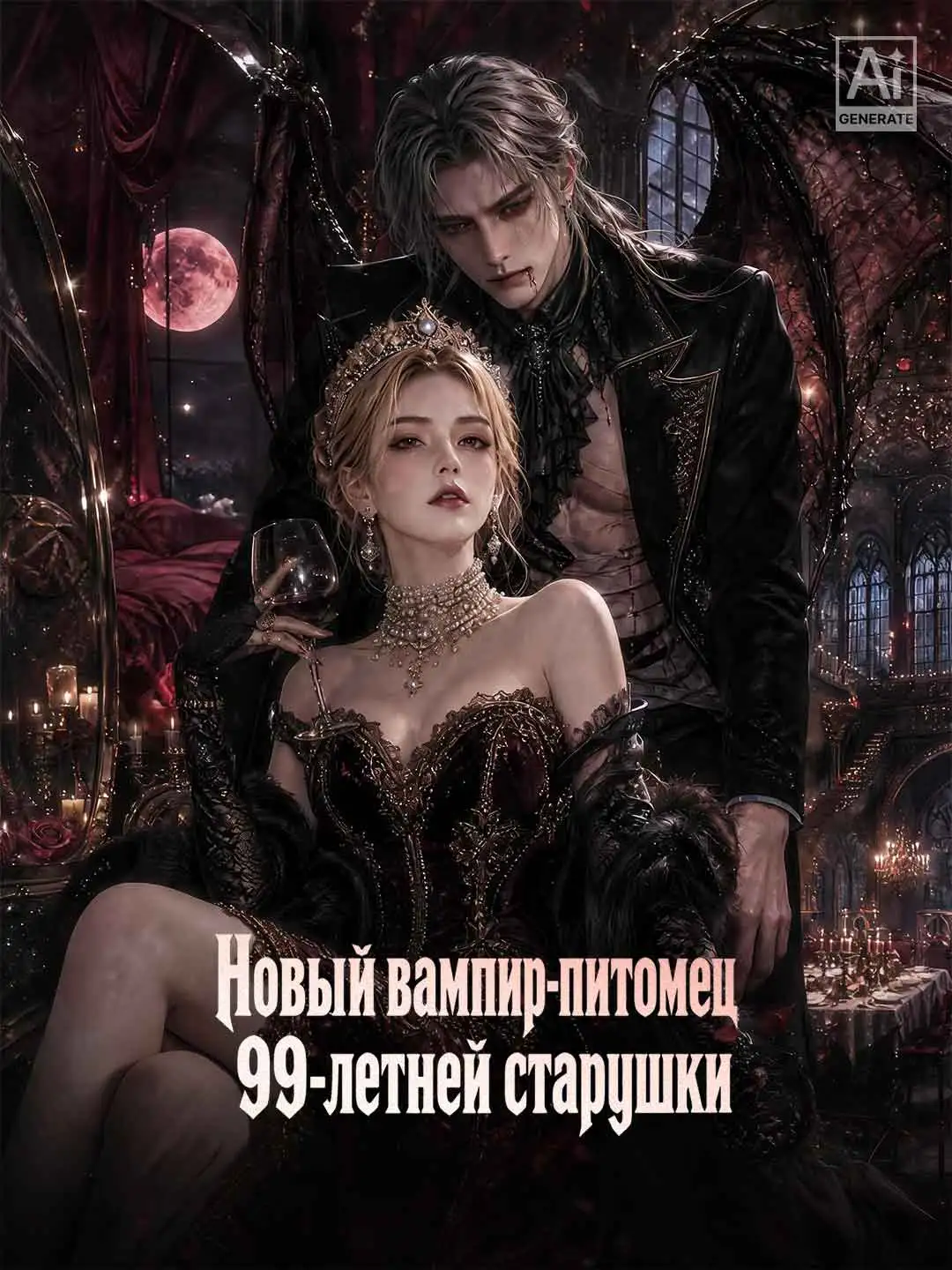 Новый вампир-питомец 99-летней старушки short drama poster