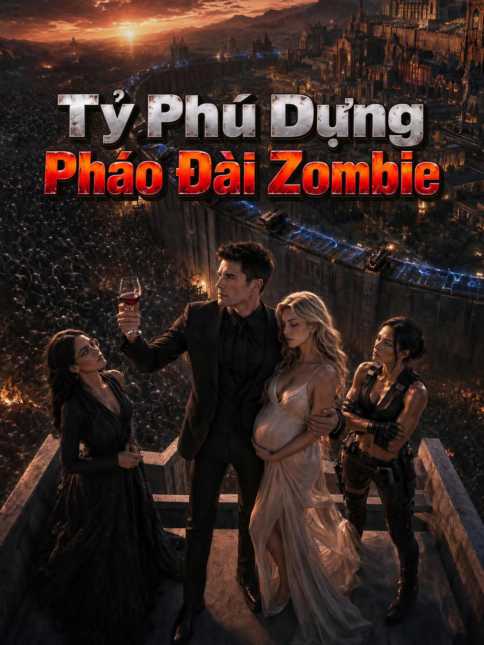 Tỷ Phú Dựng Pháo Đài Zombie short drama poster