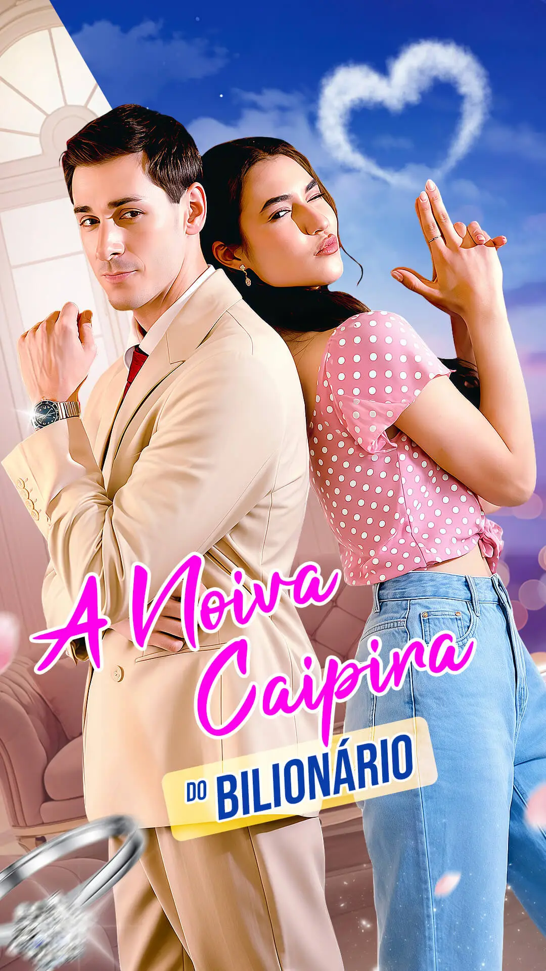A Noiva Caipira do Bilionário short drama poster