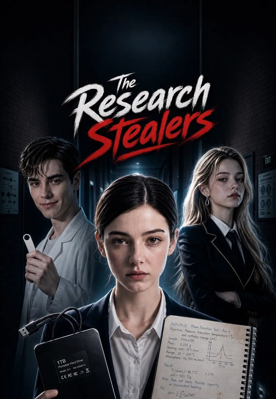 The Research Stealers short drama poster