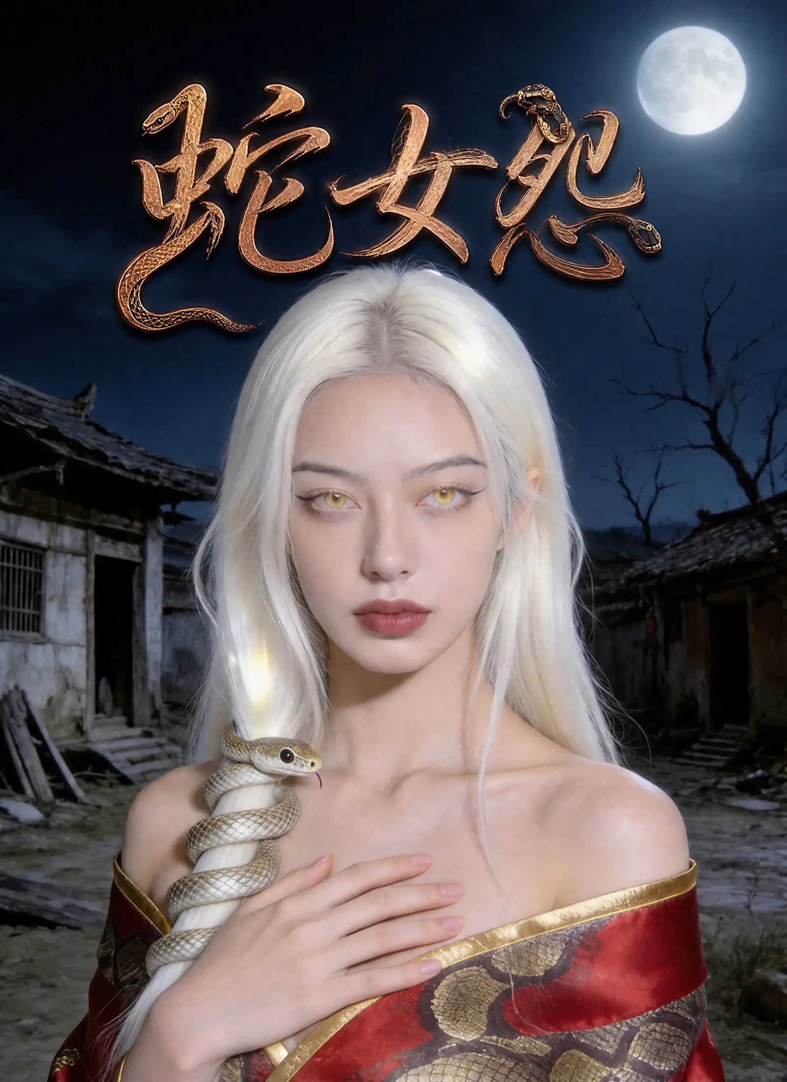 蛇女怨 short drama poster