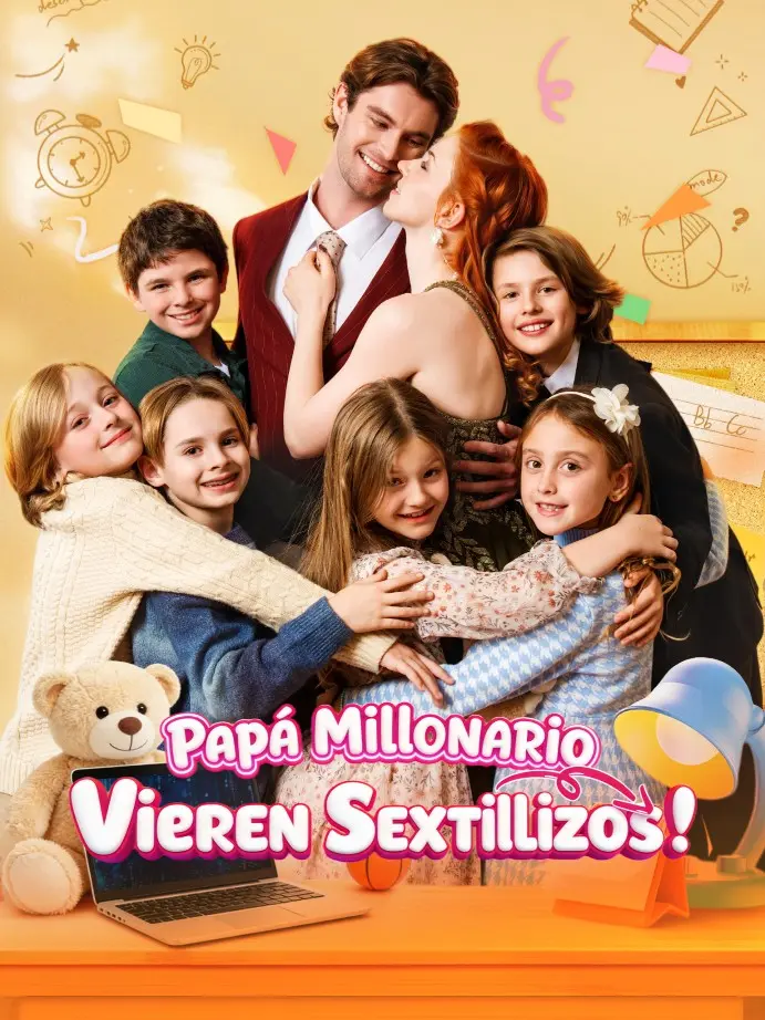 Billionaire Daddy, You have Sextuplets! short drama poster
