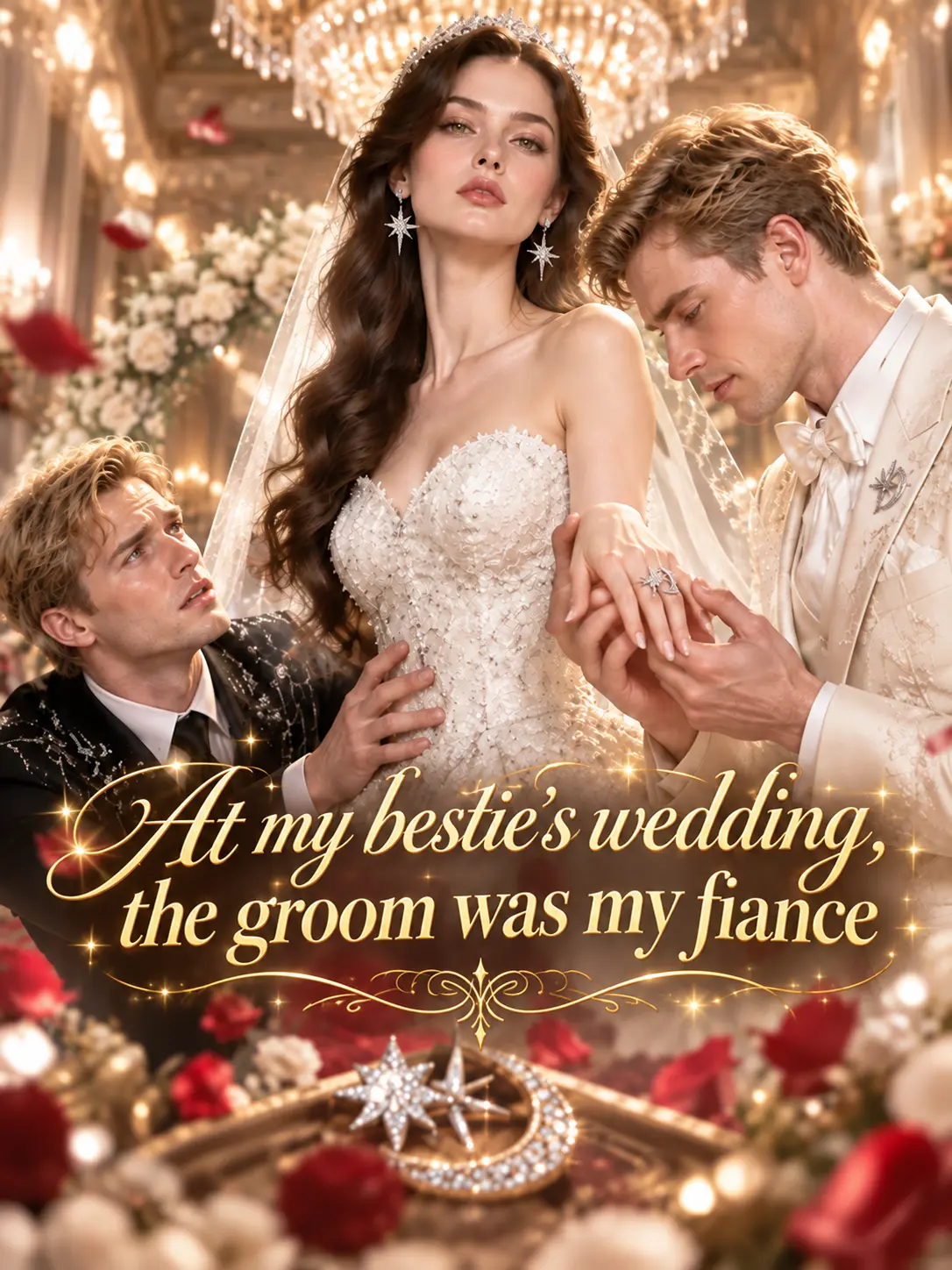 At my bestie's wedding, the groom was my fiance short drama poster