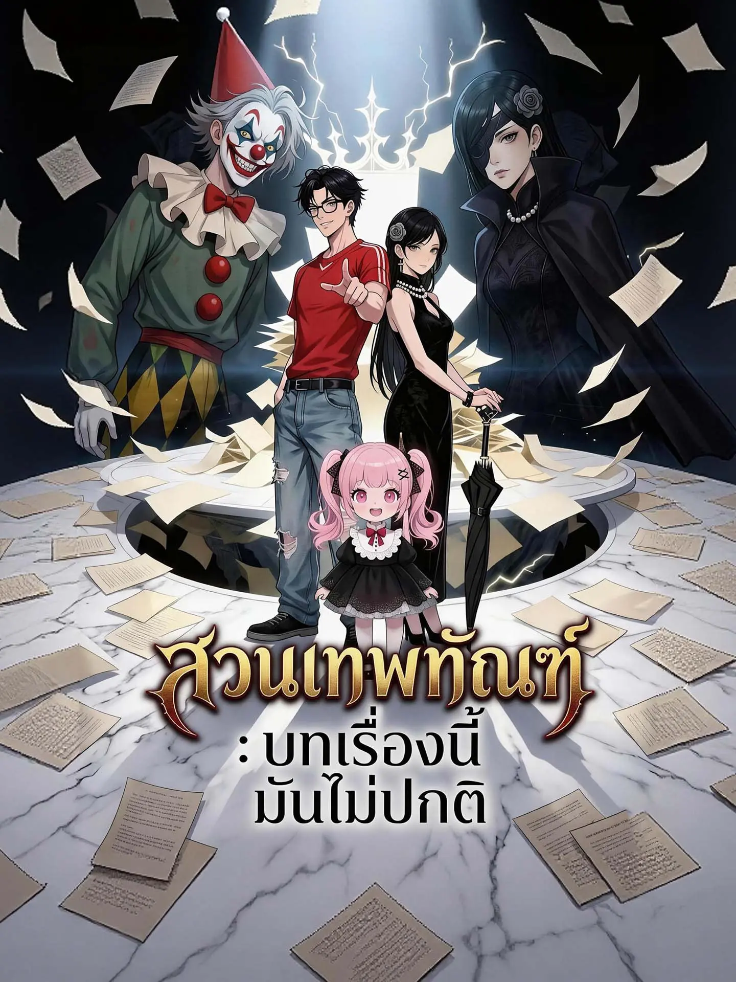 สวนเทพทัณฑ์: บทเรื่องนี้มันไม่ปกติ short drama poster