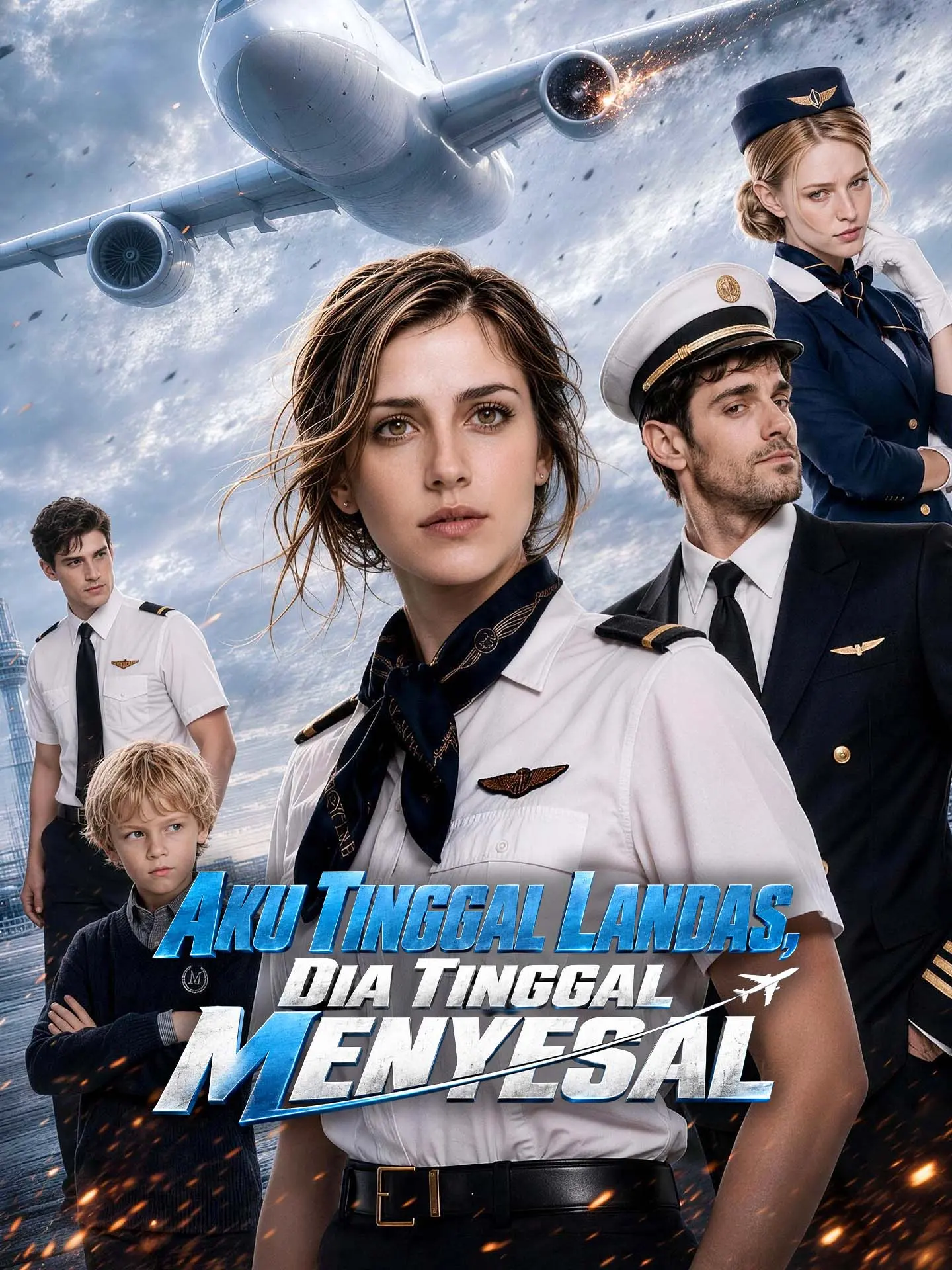 Aku Tinggal Landas, Dia Tinggal Menyesal short drama poster