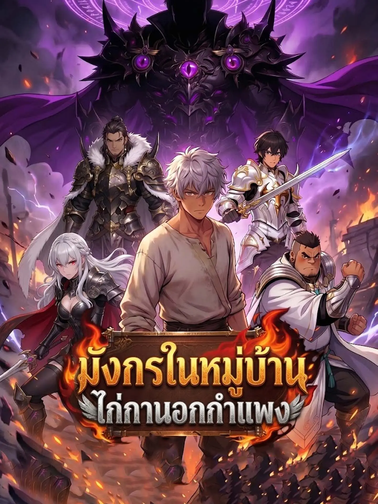 มังกรในหมู่บ้าน ไก่กานอกกำแพง short drama poster