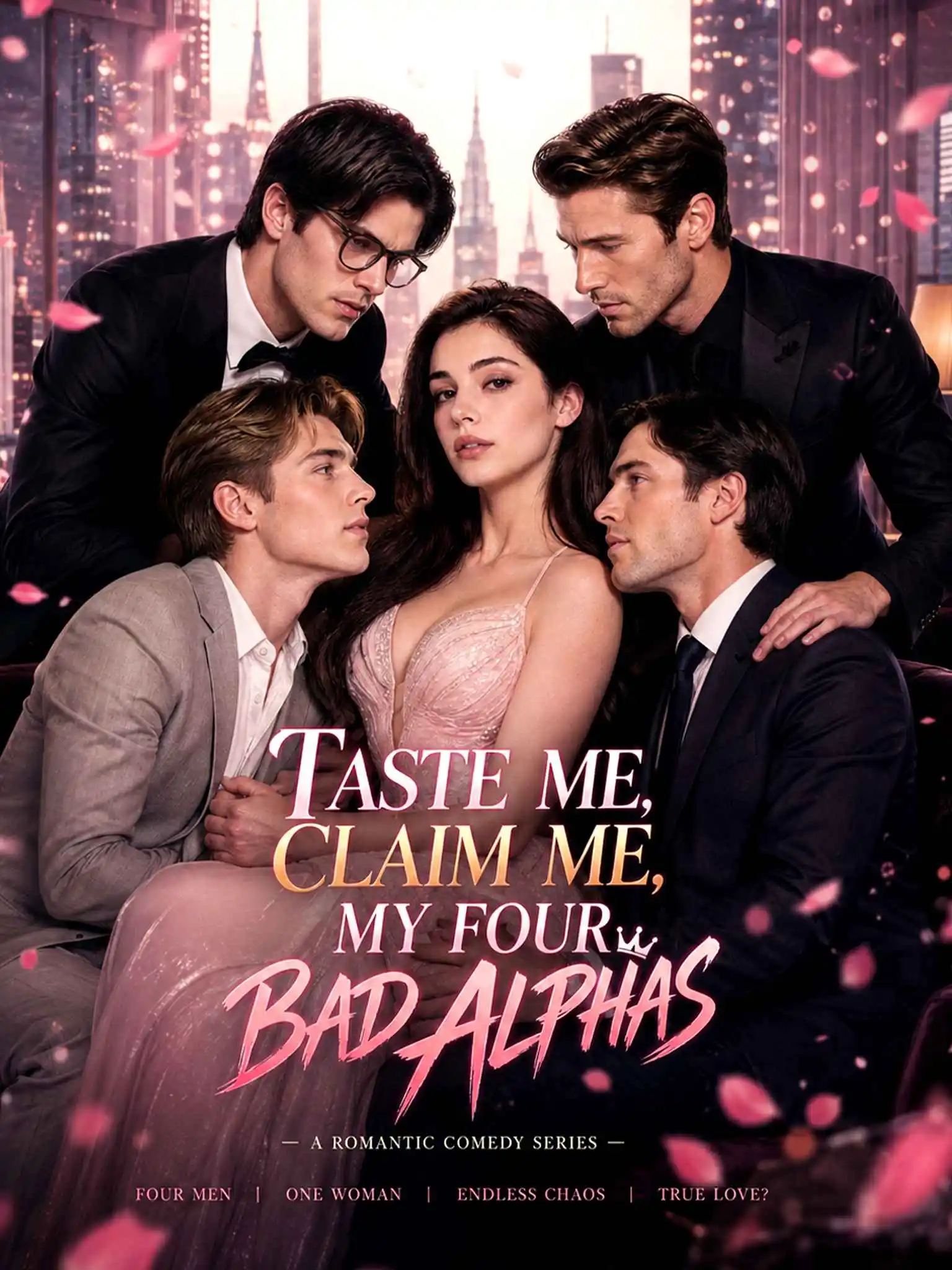 Taste Me, Claim Me, My Four Bad Alphas short drama poster