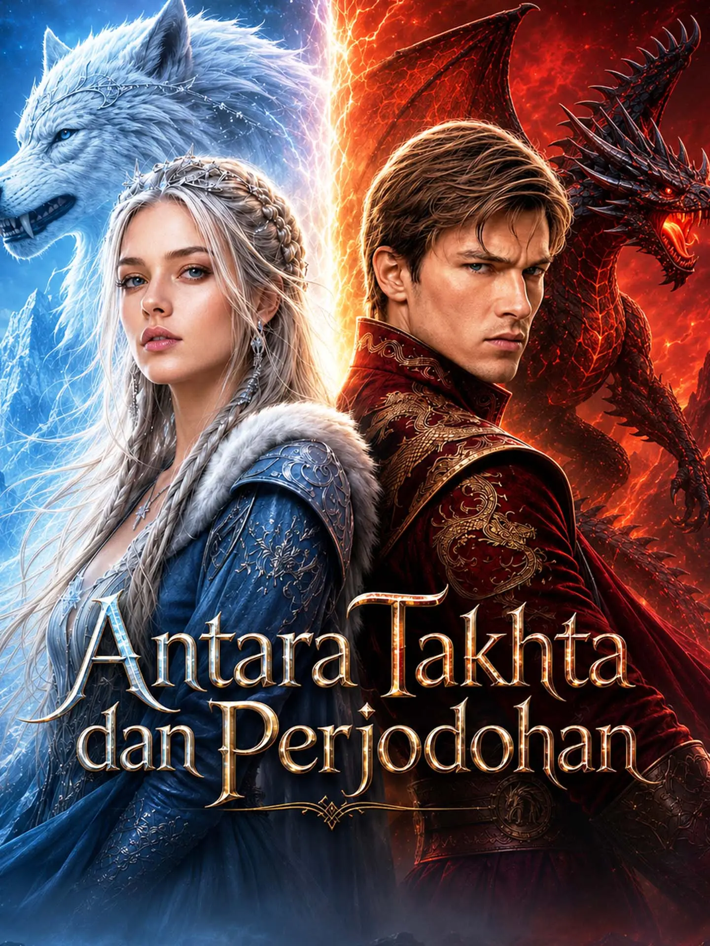 Antara Takhta dan Perjodohan short drama poster