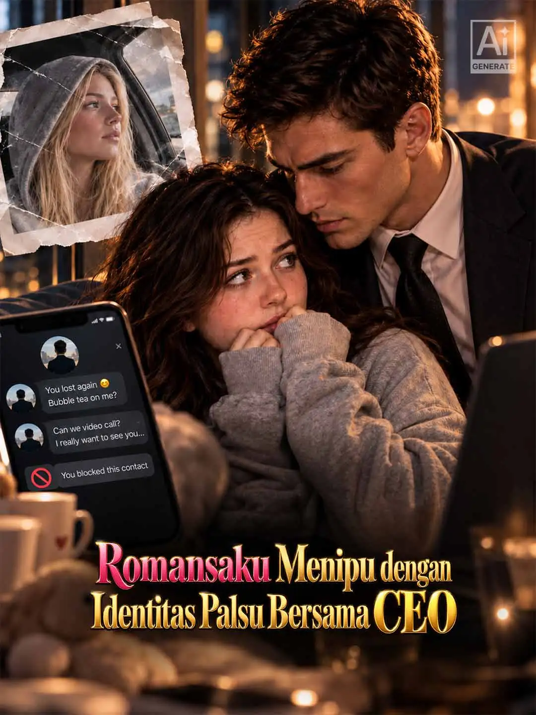 Romansaku Menipu dengan Identitas Palsu Bersama CEO short drama poster