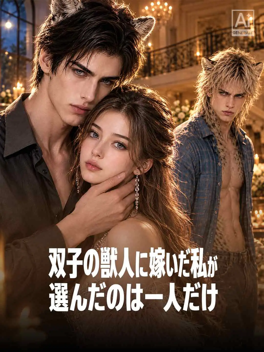 双子の獣人に嫁いだ私が選んだのは一人だけ short drama poster