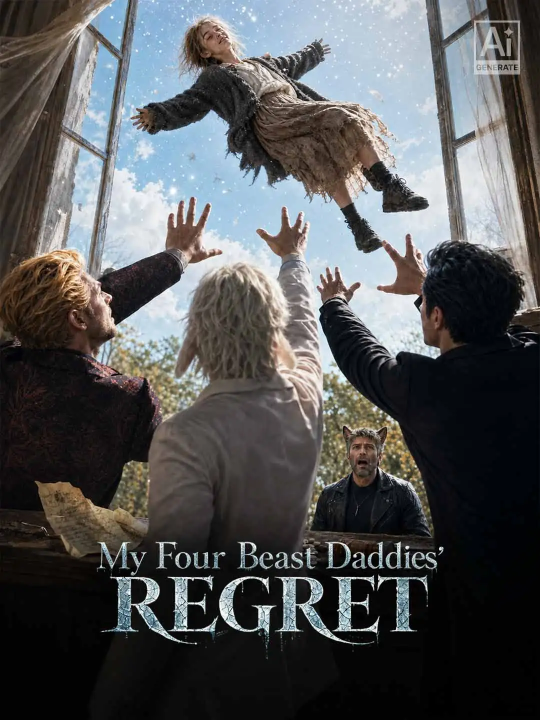 My Four Beast Daddies' Regret short drama poster