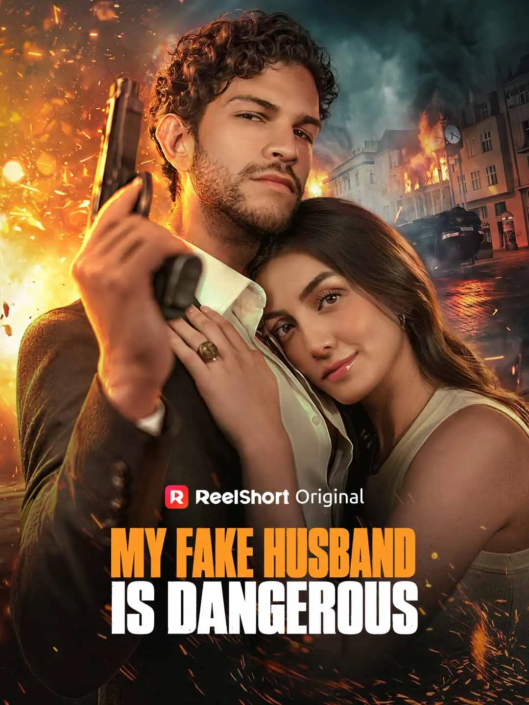 My Fake Husband Is Dangerous short drama poster