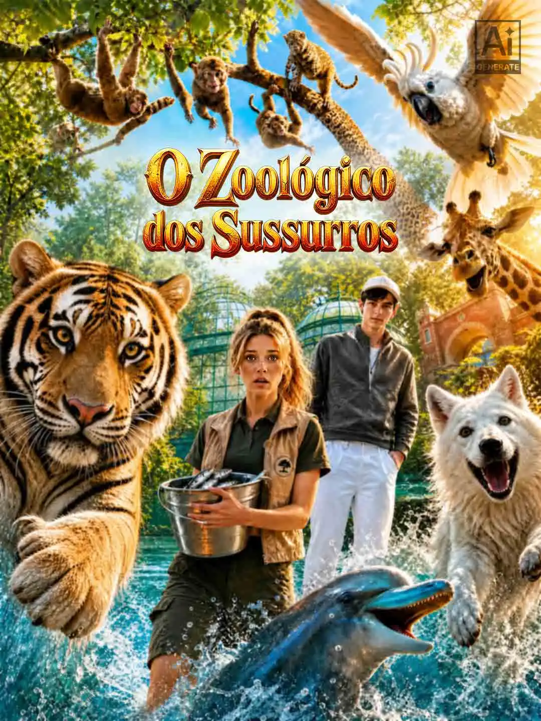 O Zoológico dos Sussurros short drama poster