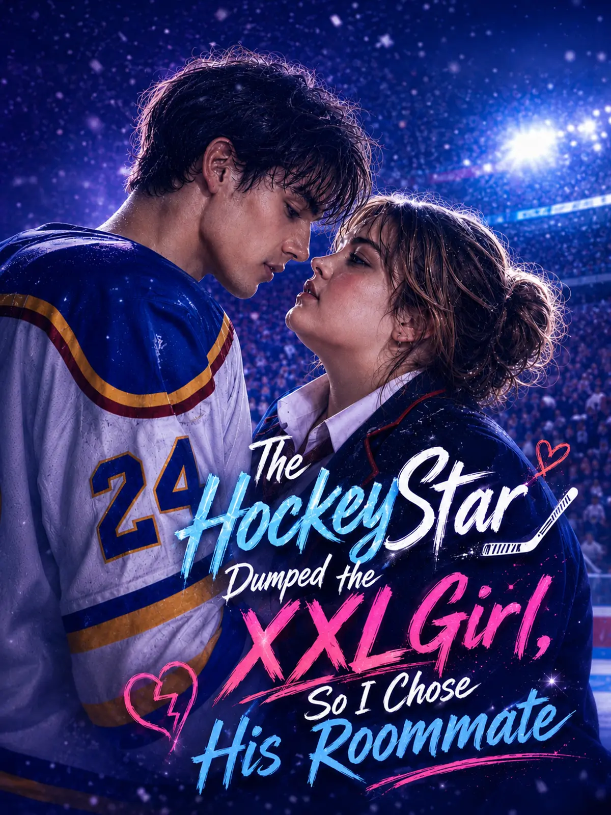 The Hockey Star Dumped the XXL Girl, So I Chose His Roommate short drama poster