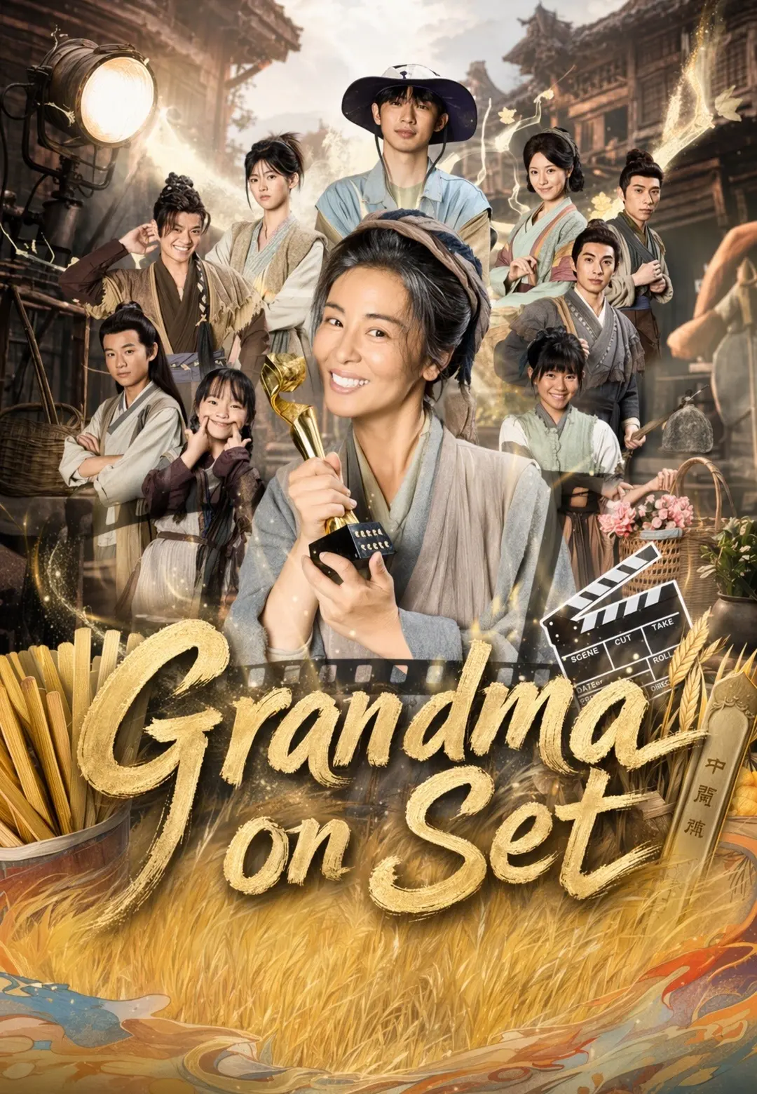 Grandma on Set short drama poster