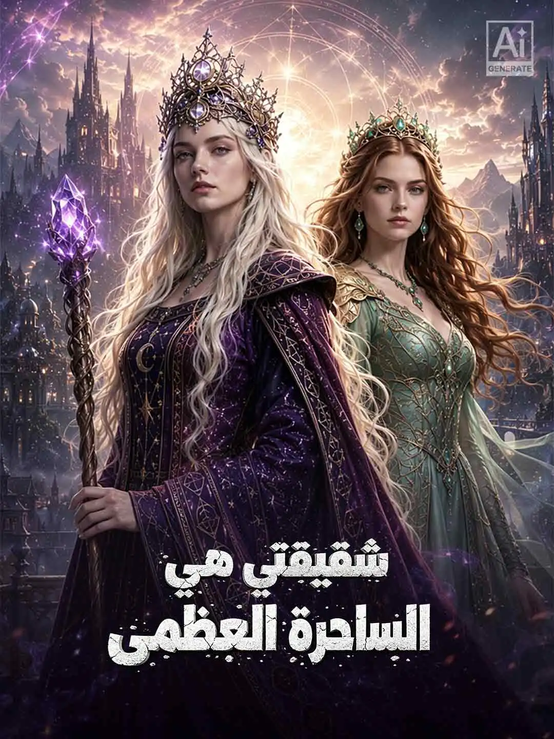 شقيقتي هي الساحرة العظمى short drama poster