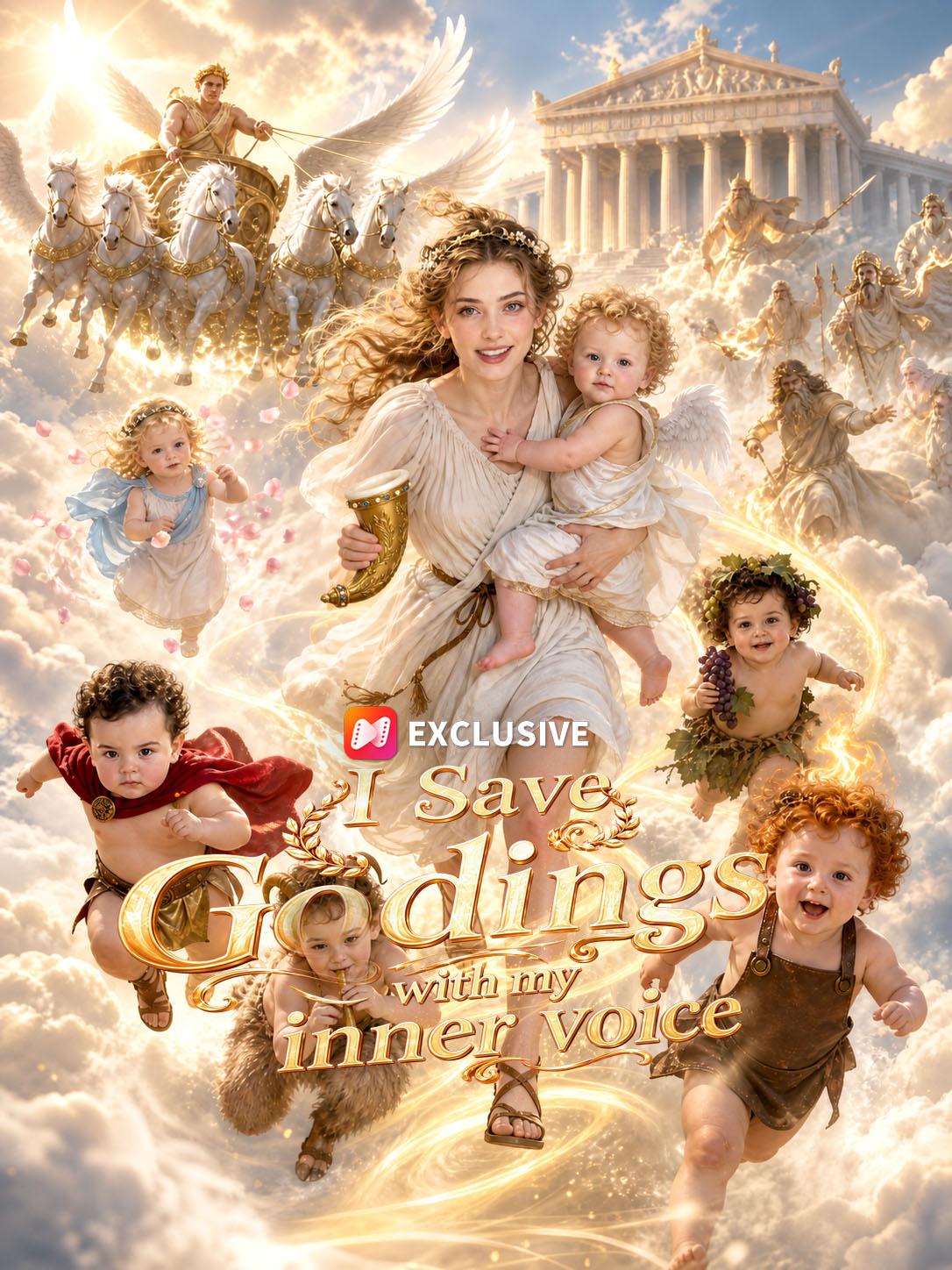 I Save Godings with my inner voice short drama poster