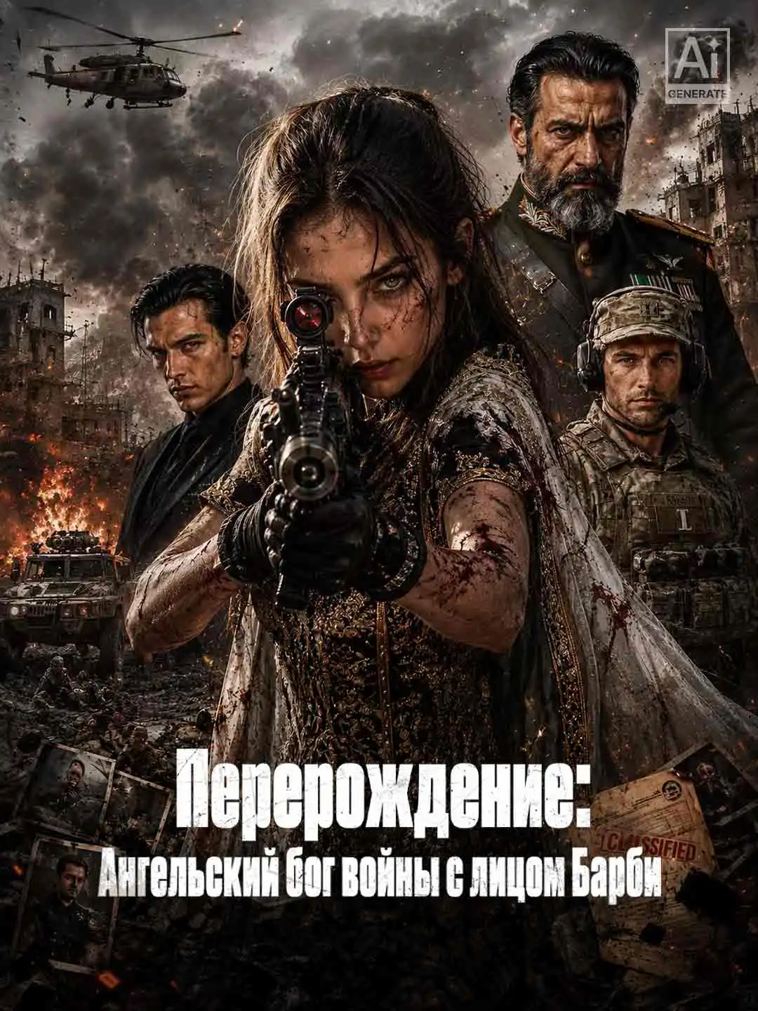 Перерождение: Ангельский бог войны с лицом Барби short drama poster