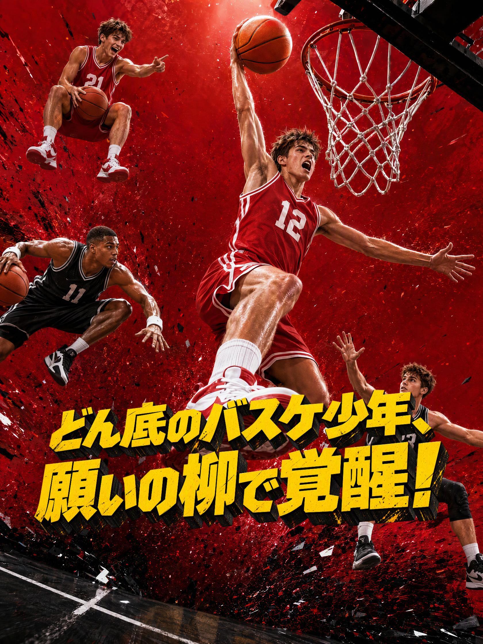 どん底のバスケ少年、願いの柳で覚醒！ short drama poster