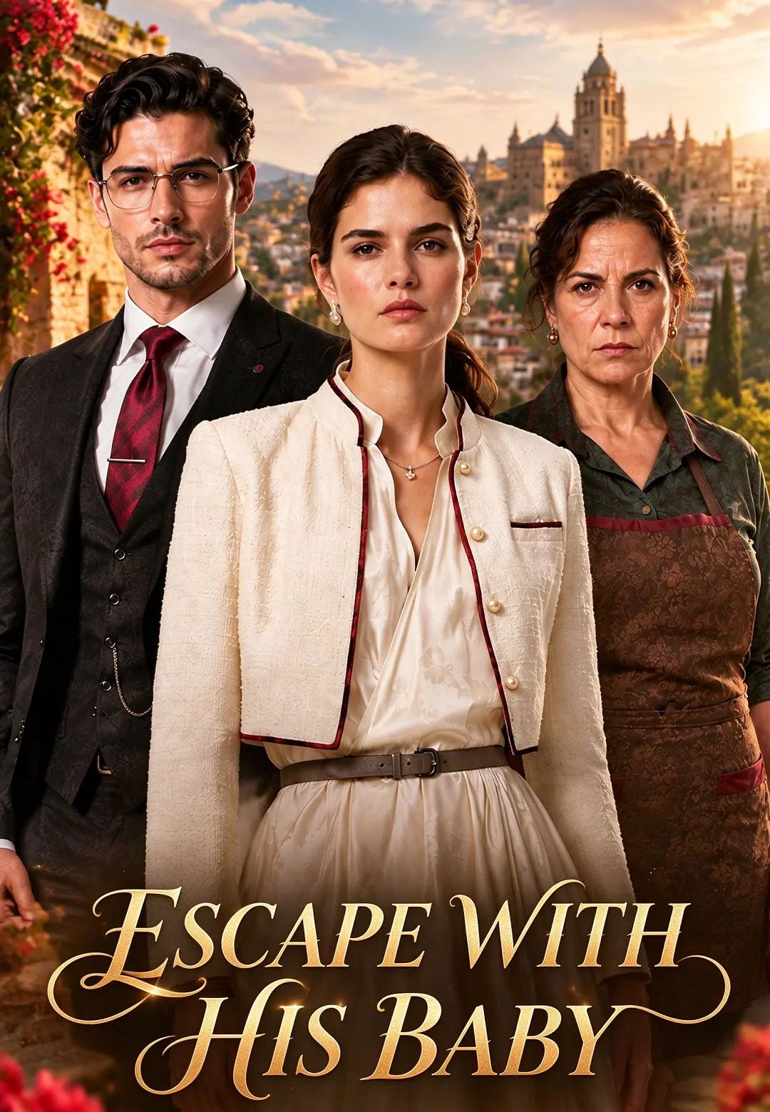 Escape with His Baby short drama poster