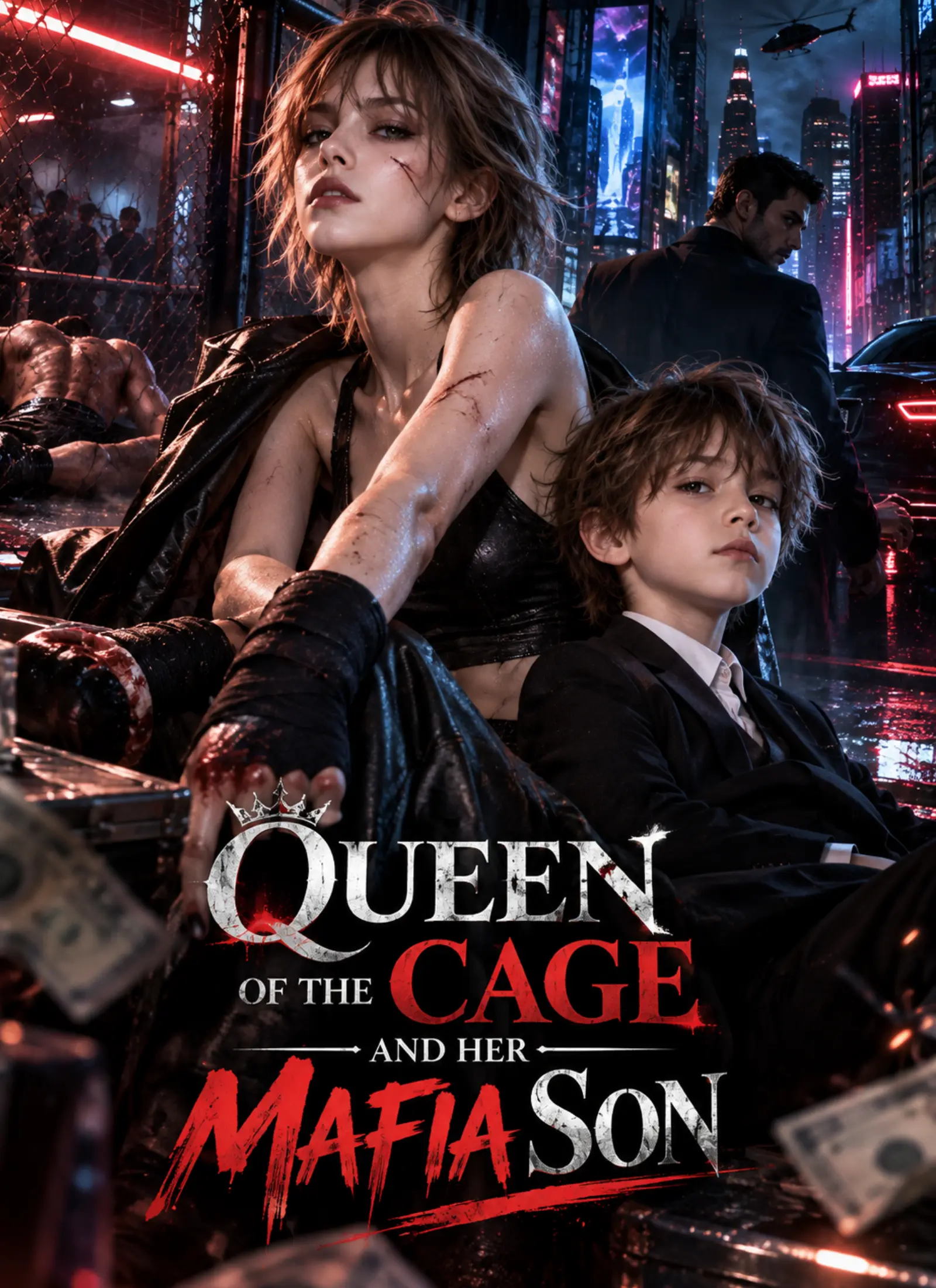 Queen of the Cage and Her Mafia Son short drama poster