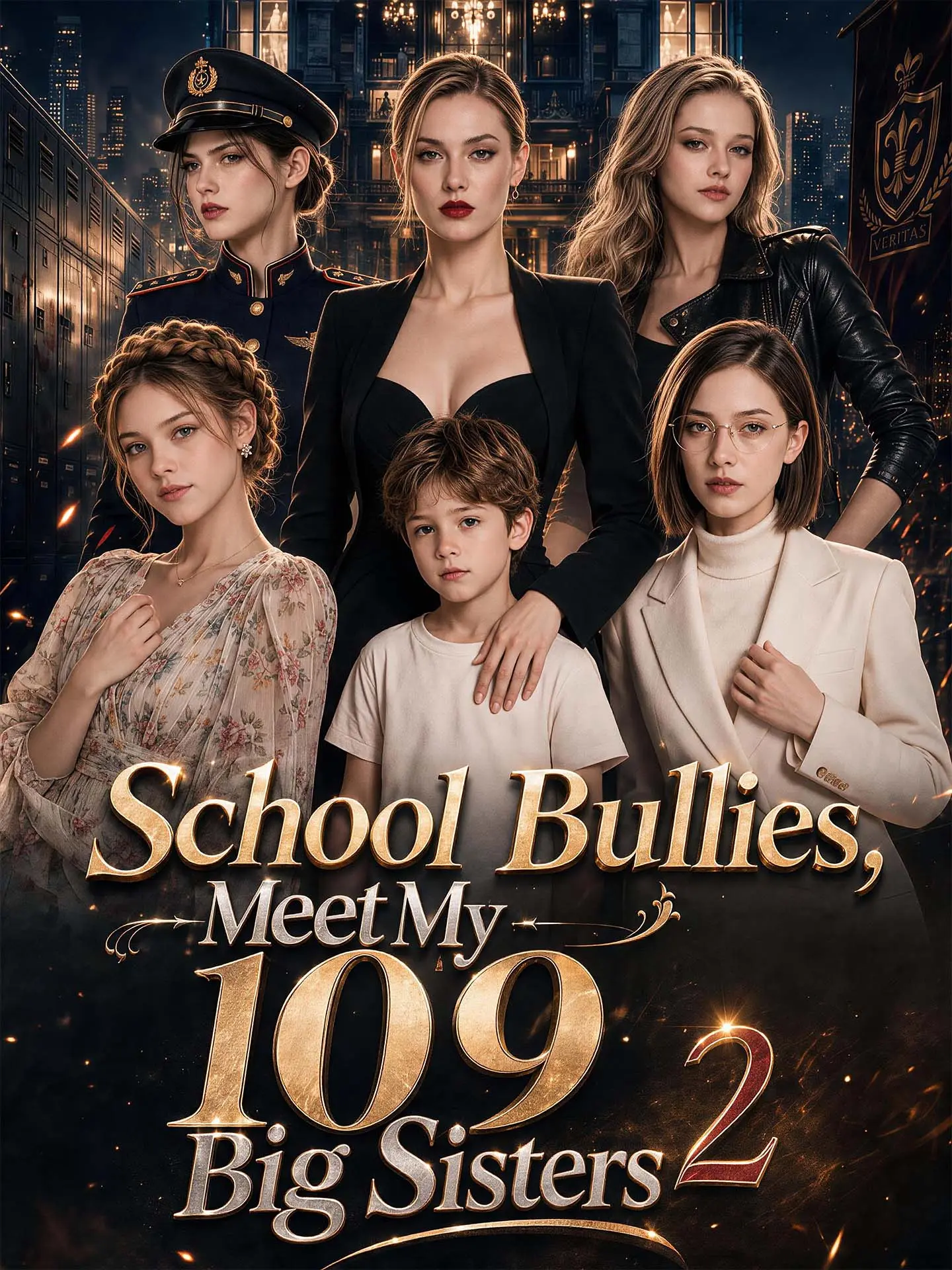 School Bullies, Meet My 109 Big Sisters 2 short drama poster