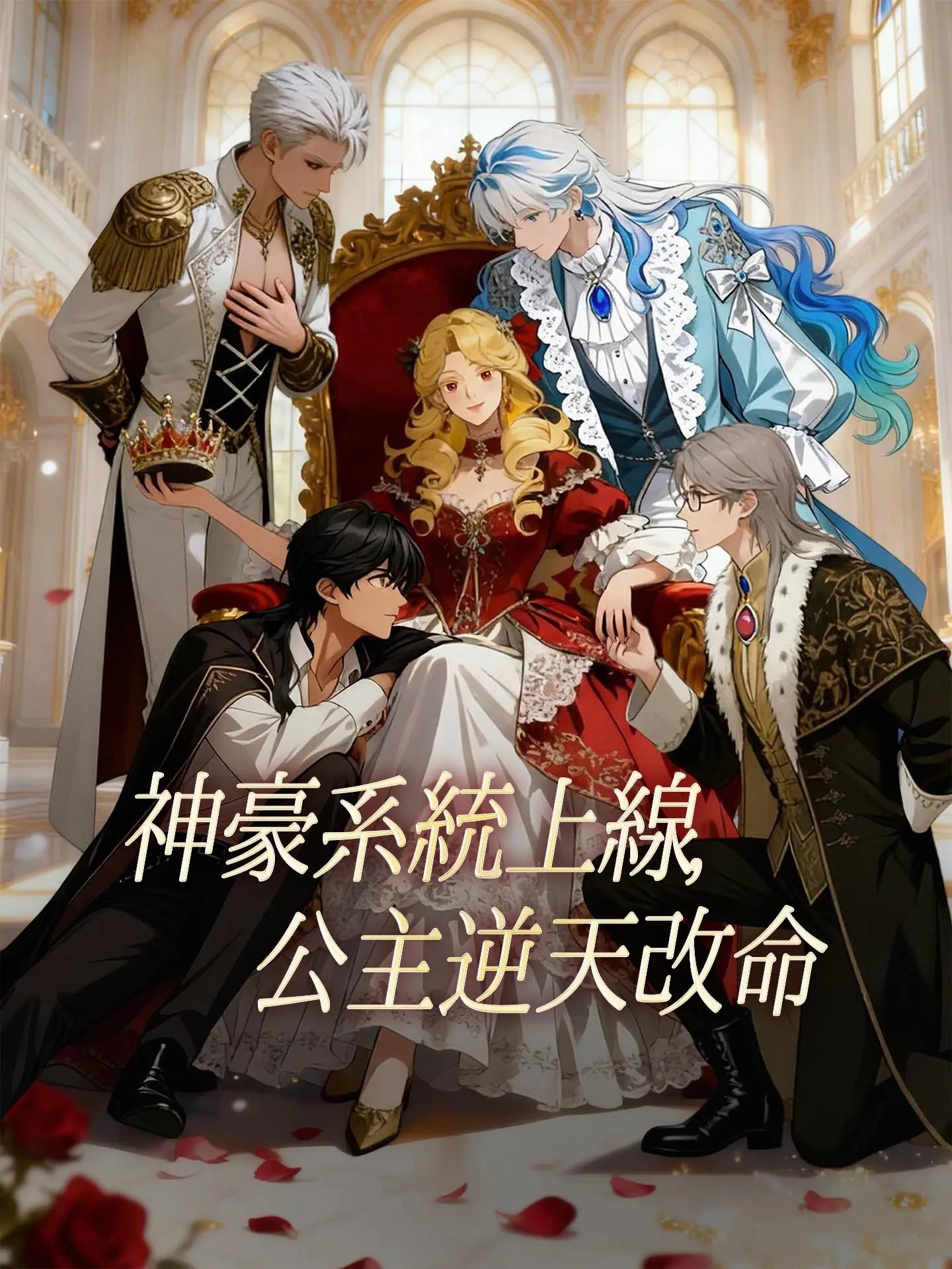 神豪系統上線，公主逆天改命 short drama poster