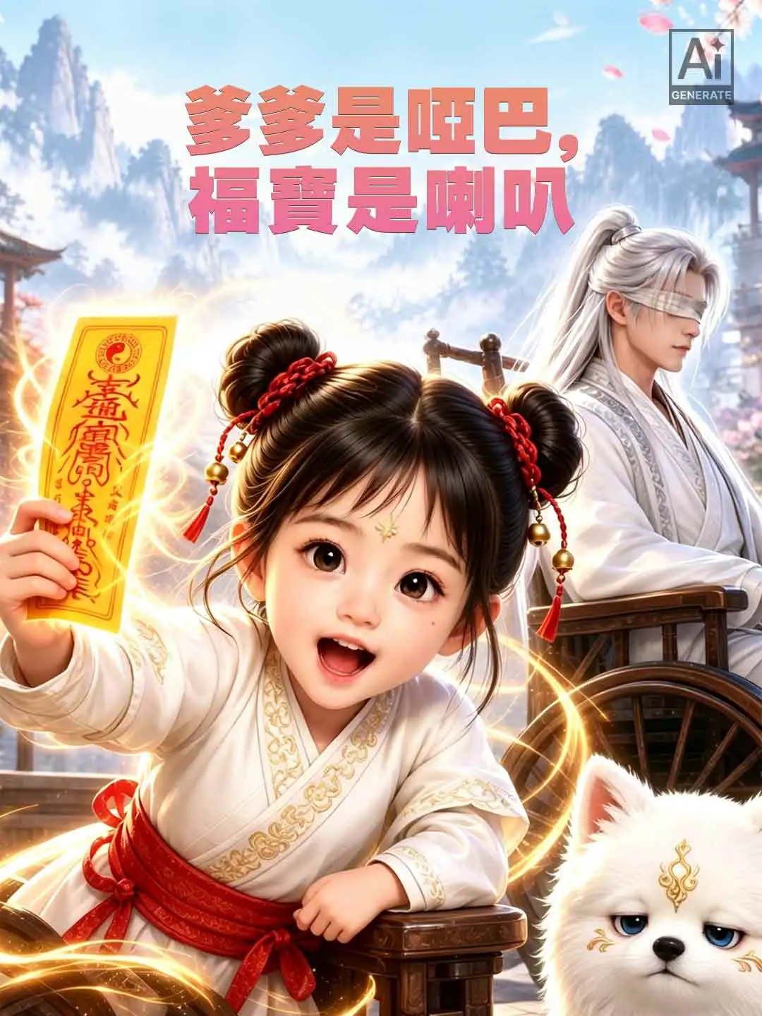 爹爹是啞巴，福寶是喇叭 short drama poster