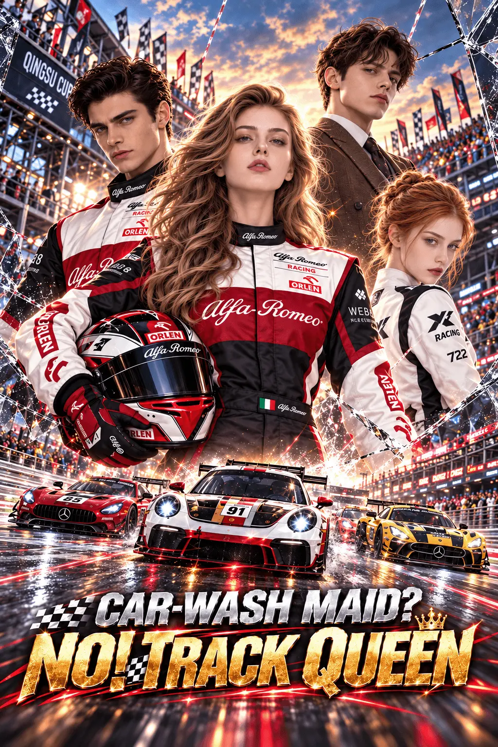 CarWash Maid? No! Track Queen short drama poster