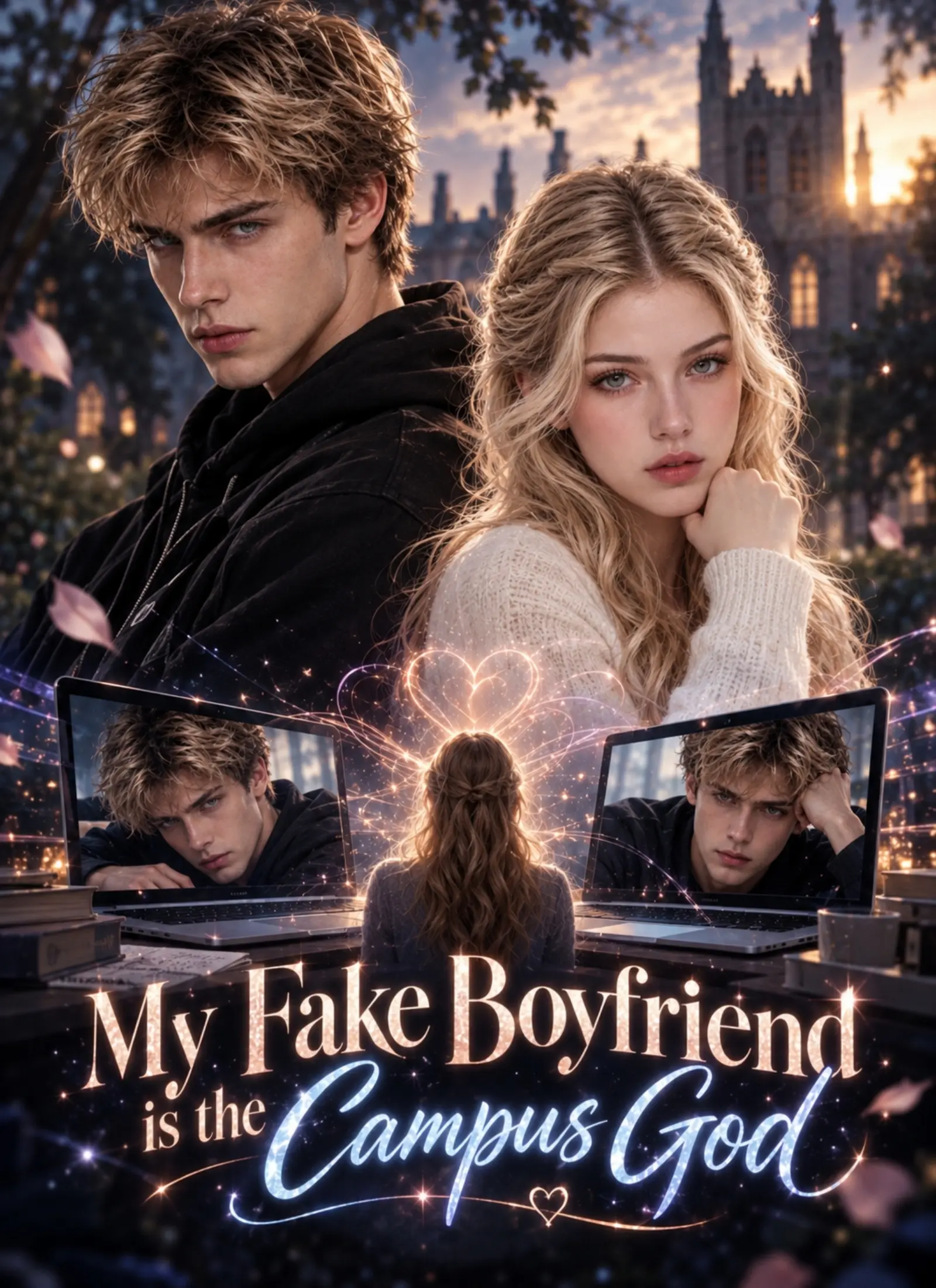 My Fake Boyfriend is the Campus God short drama poster