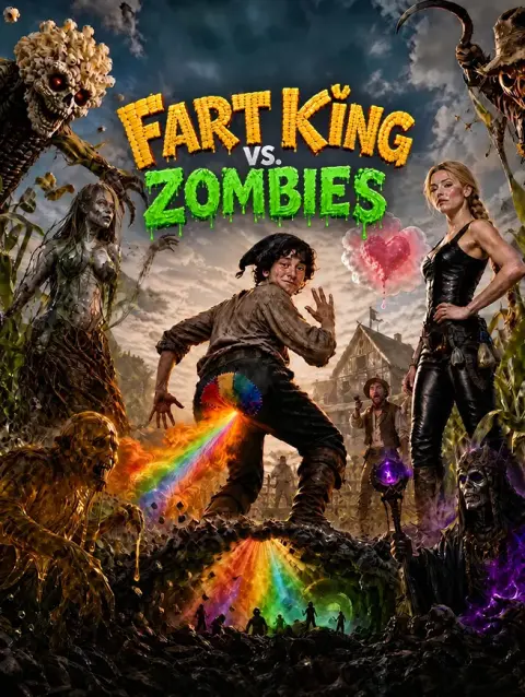 Fart King vs. Zombies short drama poster