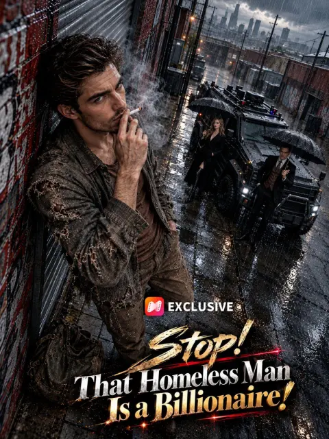 Stop! That Homeless Man Is a Billionaire! short drama poster