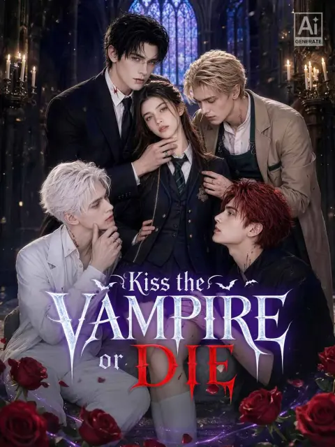 Kiss the Vampire or Die short drama poster