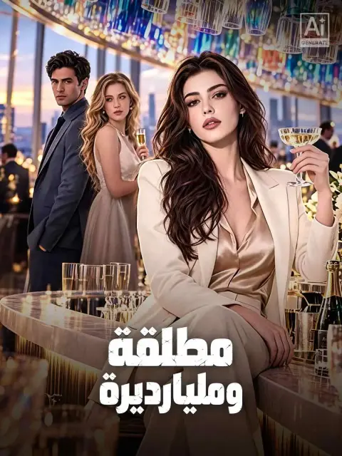 مطلقة ومليارديرة short drama poster