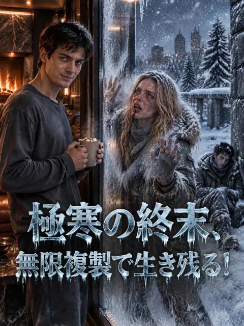 極寒の終末、無限複製で生き残る！ short drama poster