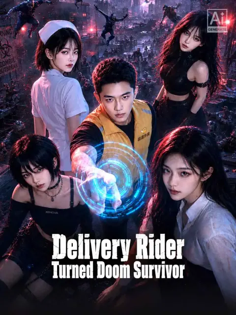 Delivery Rider Turned Doom Survivor short drama poster