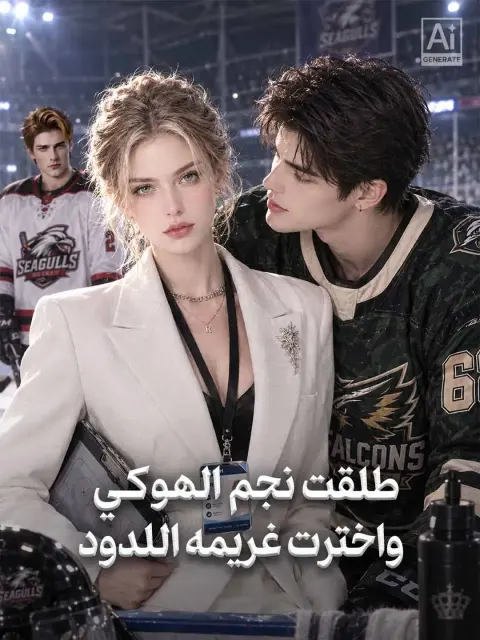 طلقت نجم الهوكي واخترت غريمه اللدود short drama poster