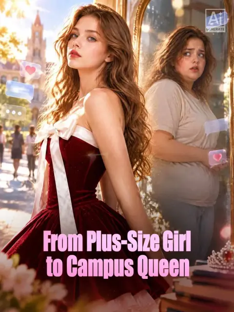From Plus-Size Girl to Campus Queen short drama poster