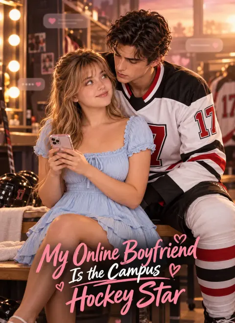 My Online Boyfriend Is the Campus Hockey Star short drama poster