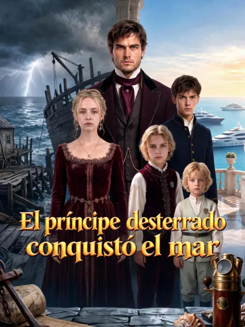El príncipe desterrado conquistó el mar short drama poster