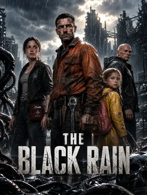The Black Rain short drama poster