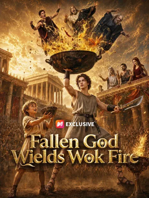 Fallen God Wields Wok Fire short drama poster