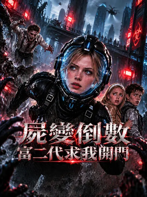 屍變倒數富二代求我開門 short drama poster